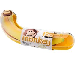 Bananendoos met Dop - Veilige en Stijlvolle Bewaarbak voor Bananen