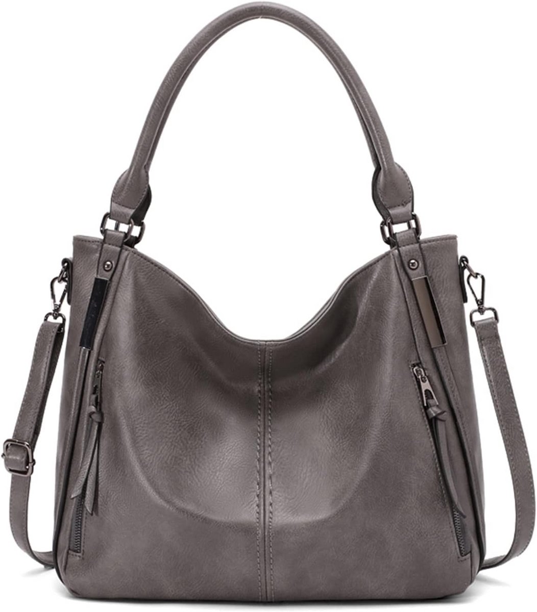 Grote Dames Handtas Imitatieleer Waterdicht Shoppen Reizen Kantoor