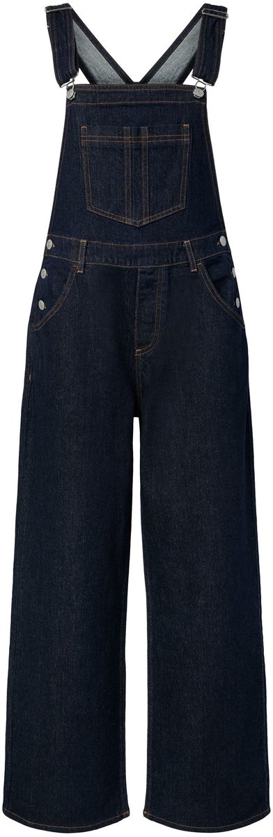 Pieces Broek PCGRACE DENIM TUINBROEK