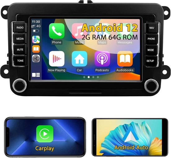 Carplay Android Autoradio pour Seat Ibiza 2009-2013,9 Écran Tactile Carplay Android Autoradio pour Seat Ibiza 2009-2013,9 Écran Tactile