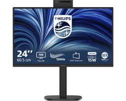 Philips 24B2N3200JH - 24 inch Full HD Business Monitor - 120Hz - 5 jaar garantie