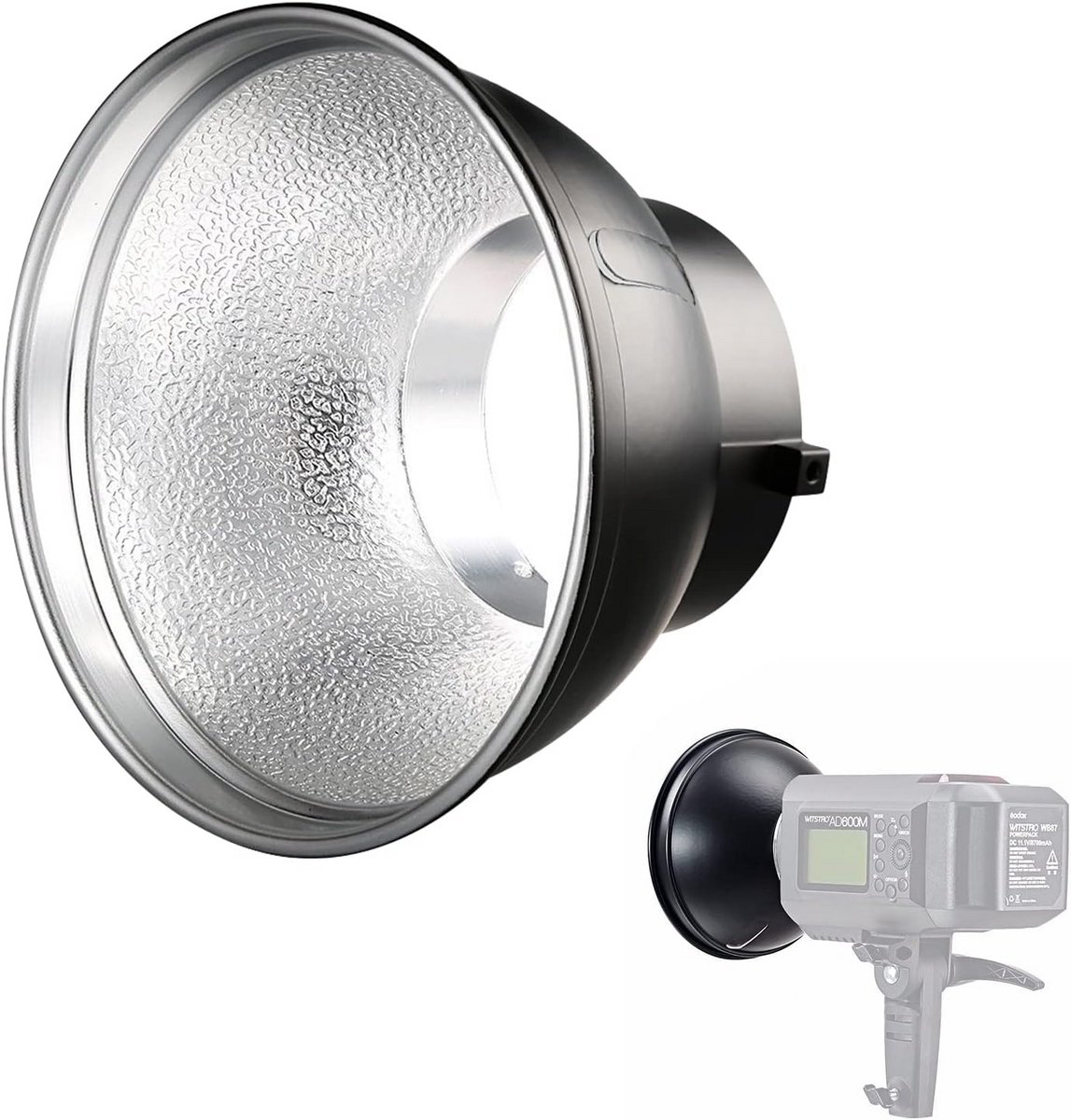 Standaard Reflector 7 Inch met Bowens Mount voor Studioflitsers