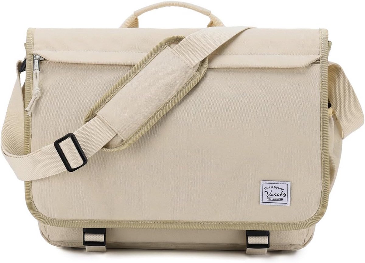Waterdichte Schoudertas voor Laptop tot 15.6 Inch, Business en Schooltas
