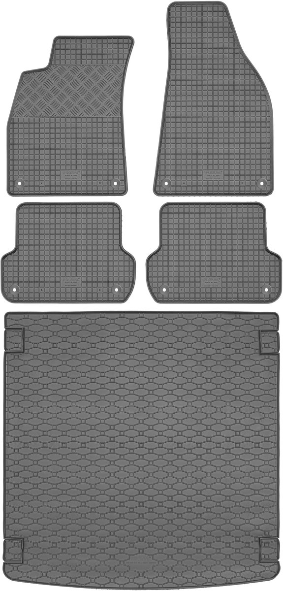 Rigum Seat Exeo Kombi - Autostoelhoes en Mat - Zwart - 2009-2013