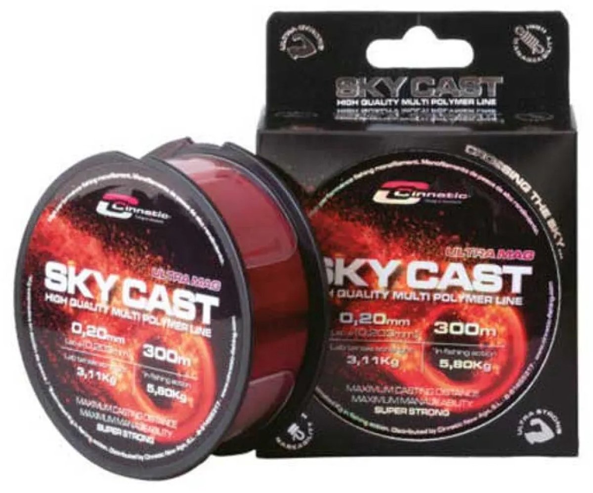 Cinnetic Sky Cast Ultra Mag Monofilament 300 M Transparant 0.400 mm