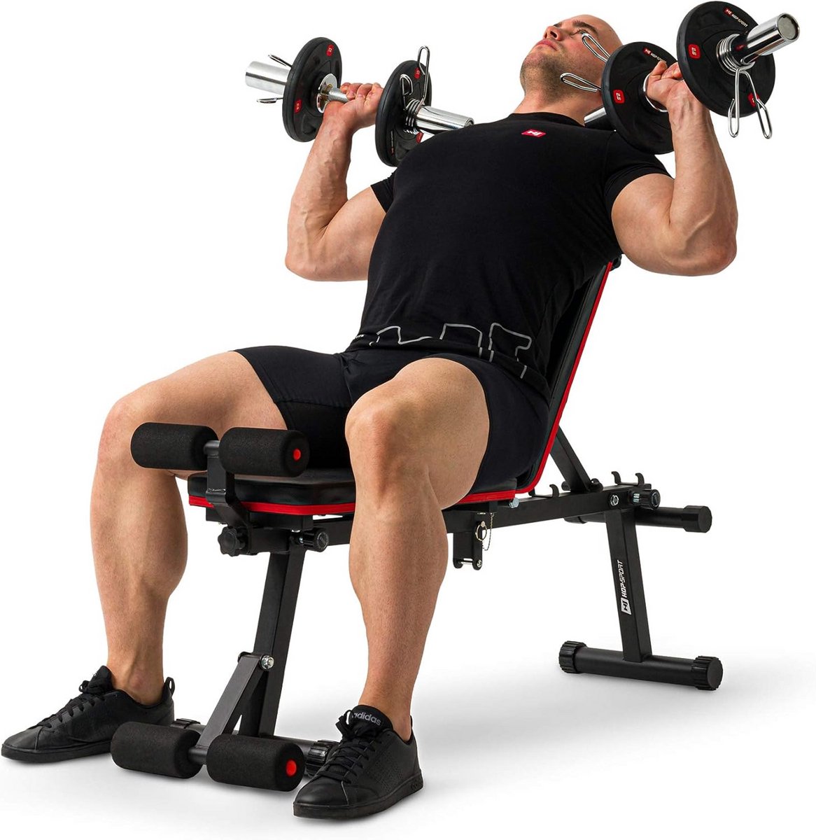 Inklapbare Trainingsbank voor Krachttraining en Full-Body Workouts - Verstelbaar