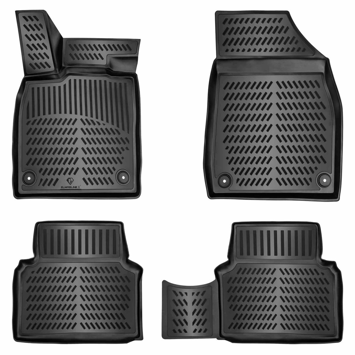 3D Rubber Automatten voor ALFA ROMEO GIULIETTA 2010-2020 [940] - geurloos & op maat - hoge rand