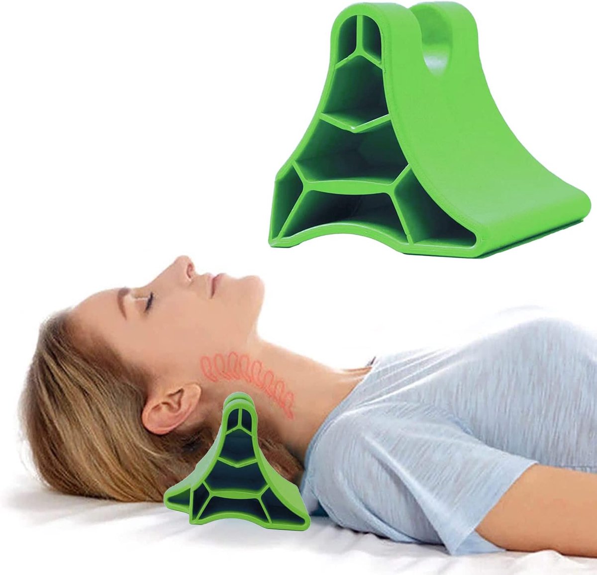 Draagbare Triggerpoint Massagetool voor Nek, Schouder en Rugpijn Verlichting