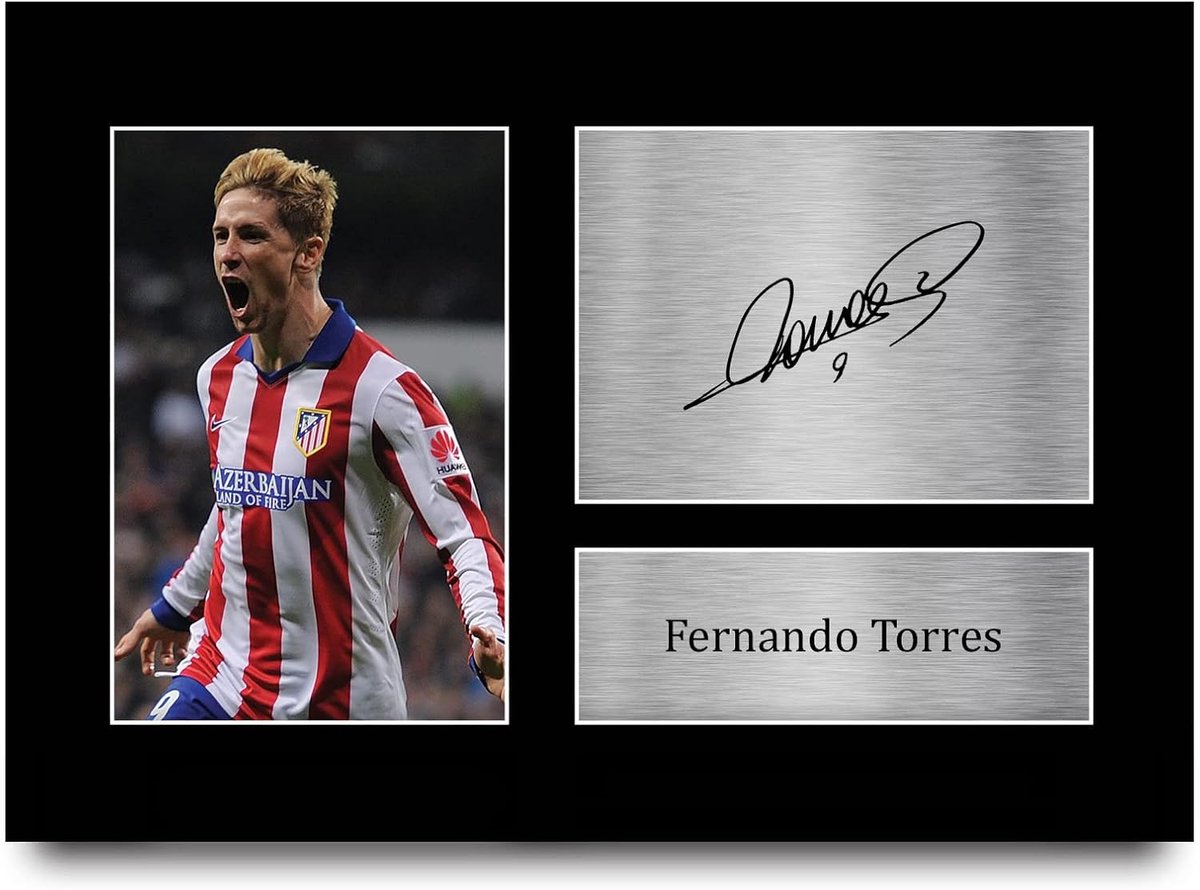 Gedrukte Gesigneerde Foto van Voetballer op A4 Formaat - Perfect Cadeau voor Fans