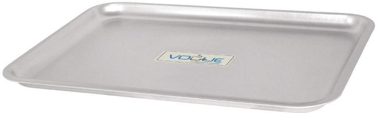 Professionele Aluminium Bakplaat 370x265x20mm voor Horecakeukens