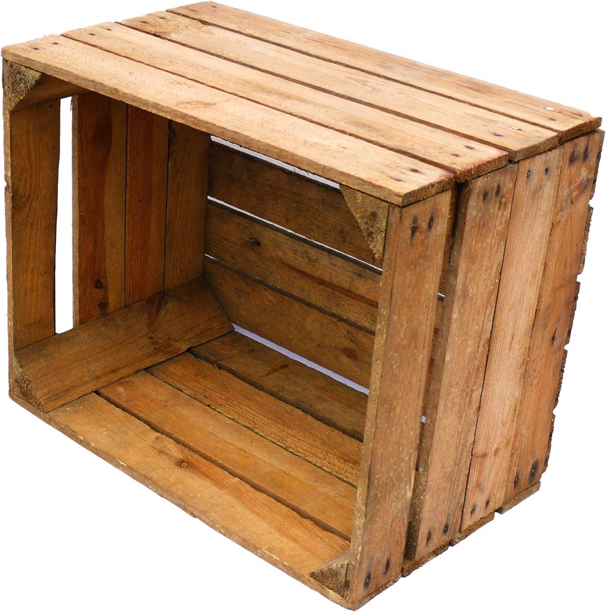 Set van 8 Massief Houten Opbergkisten voor Fruit en Decoratie