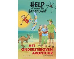 Omslag van Help, we hebben een dierentuin! - Het ondersteboven avontuur