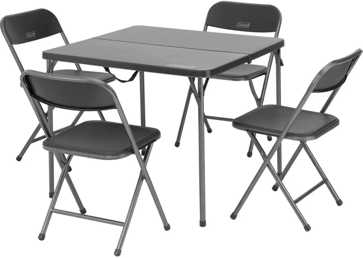 Coleman Campingtafel met stoelen (set 4 personen) - inklapbaar