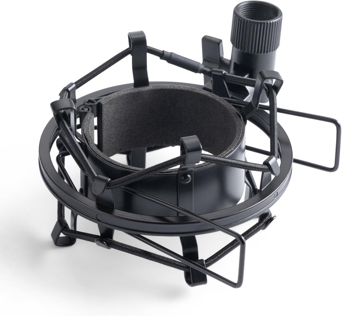 Microfoon Ophanging - Microfoonhouder - Studio Opnames - Isolatie van Geluid - 55-60 mm - Zwart