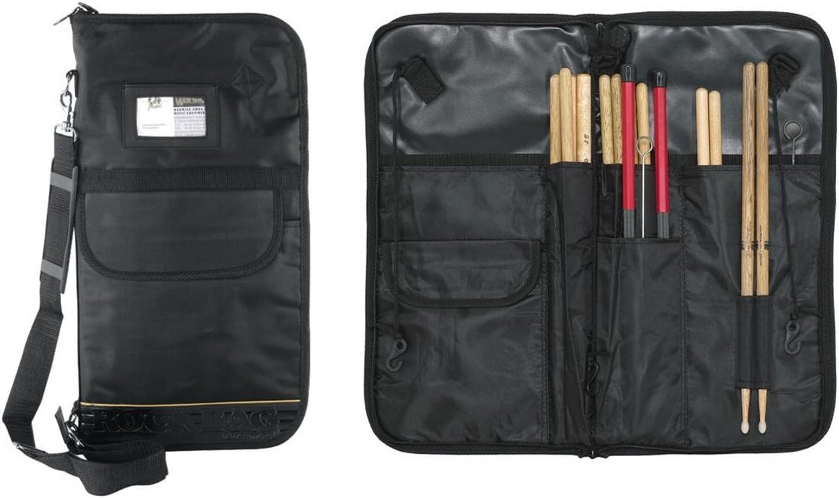 Gevoerde Tas voor Drumstokken en Mallets - Compact en Beschermend