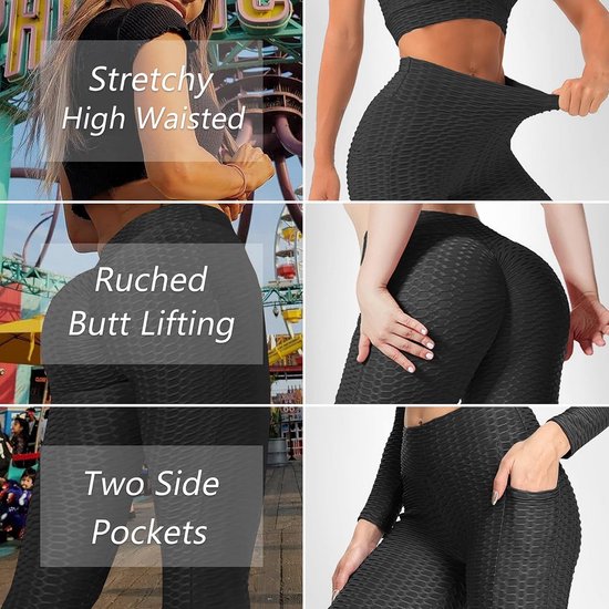 Dames Sportshorts Hoge Taille Squat Proof voor Yoga en Running — afbeelding 4