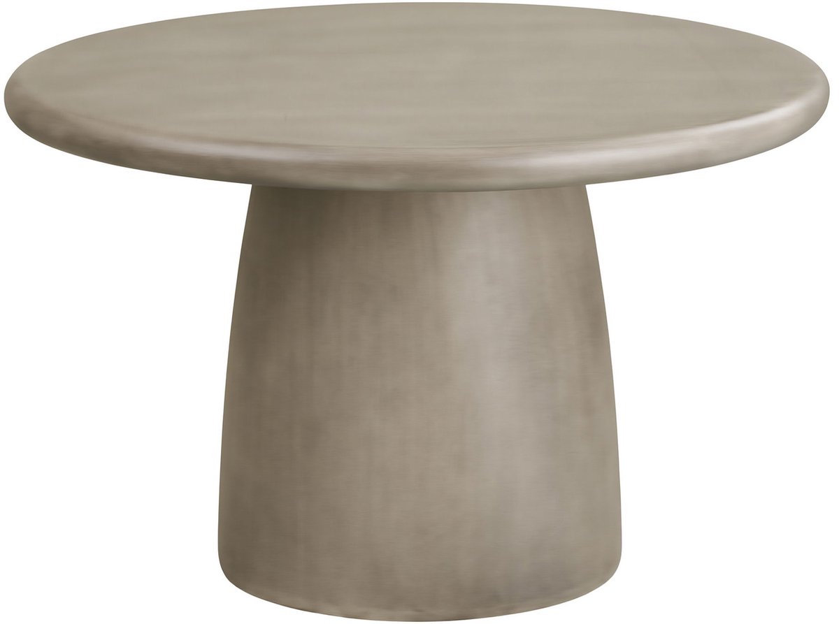 House Nordic Eettafel Bonnet - Rond Grijs - Ø120x75cm