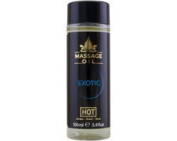 Hot - Exotic 100ml Massage olie - Transparant