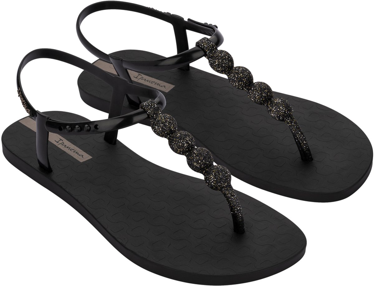Ipanema Class Easy On Glow Dames Slippers - Black