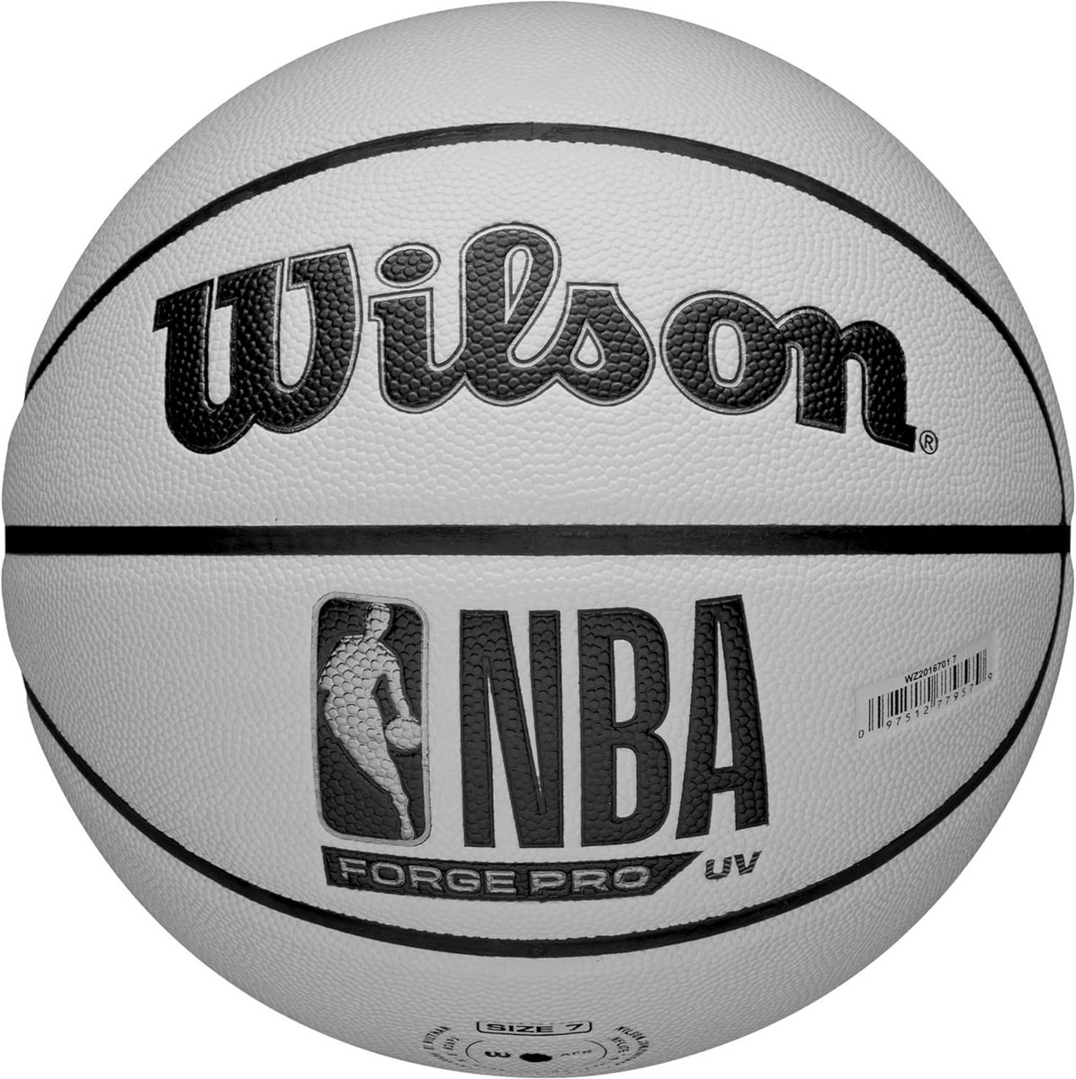 Basketbal - Sportbal Outdoor bal - Basketbal Spelen - UV Kleur Veranderend - Maat 7 - 29.5" - Wit/Groen