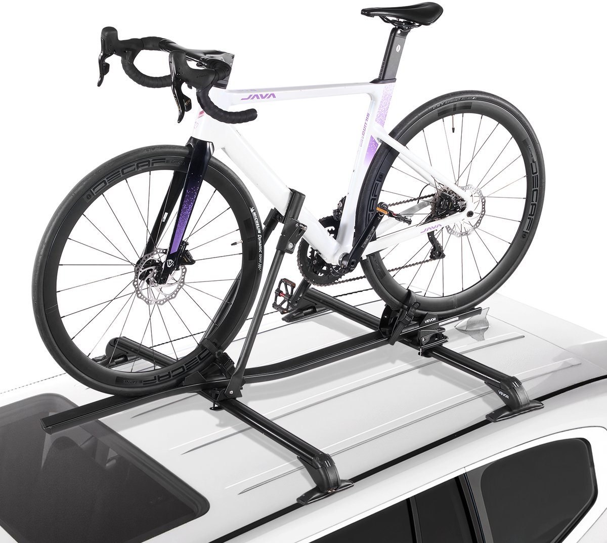 VEVOR Dakfietsendrager met Slot voor Fietsen Van 508-737mm