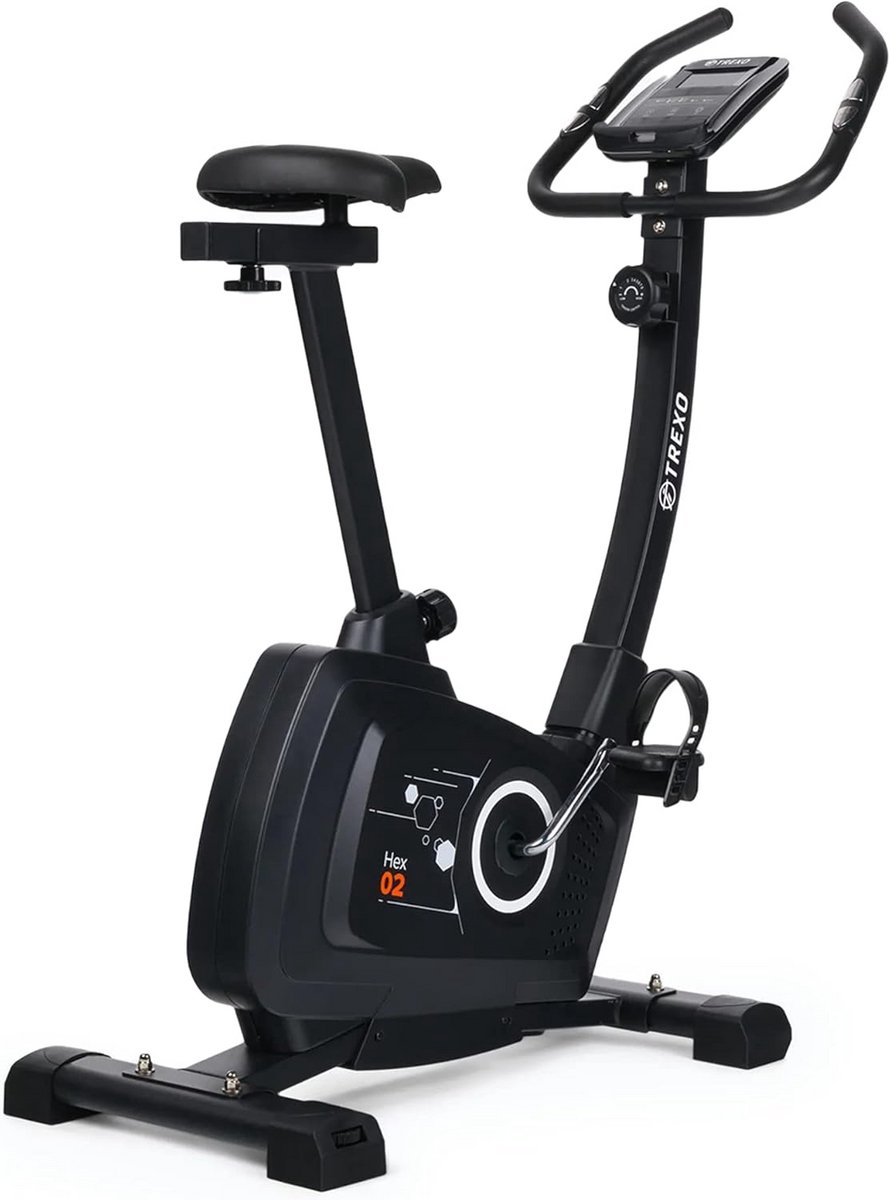 Magnetische Hometrainer met Computer & Hartslagmeter - Stil en Verstelbaar
