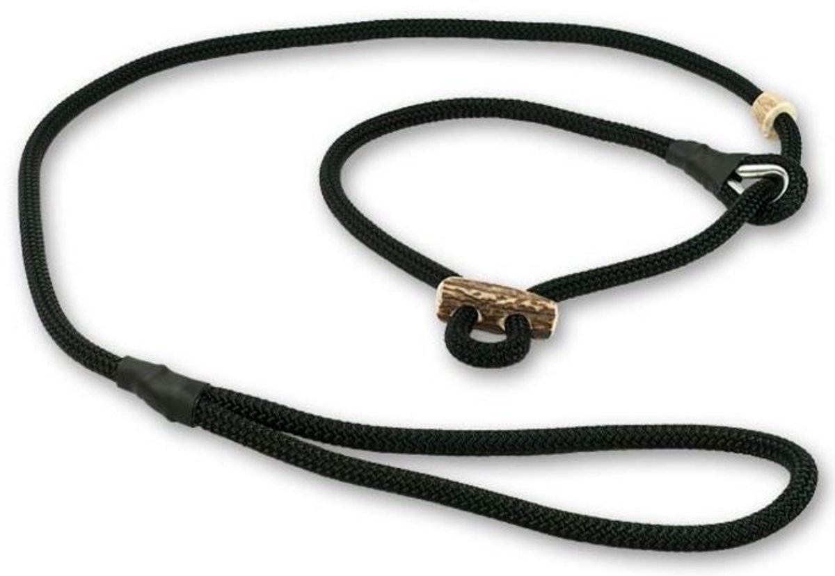 Mystique® Field trial moxon Lijn 8mm 130cm paars met hoornstopper