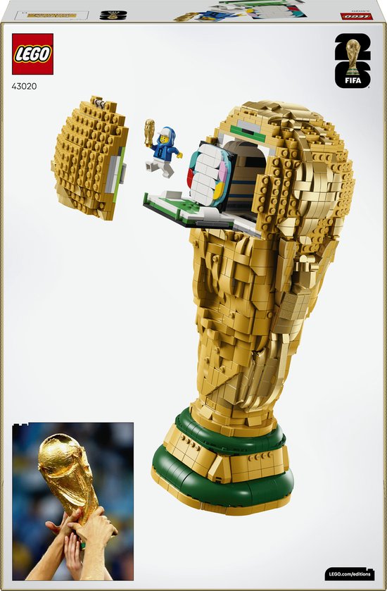 LEGO Editions Officiële FIFA World Cup Trofee Beker - 43020
