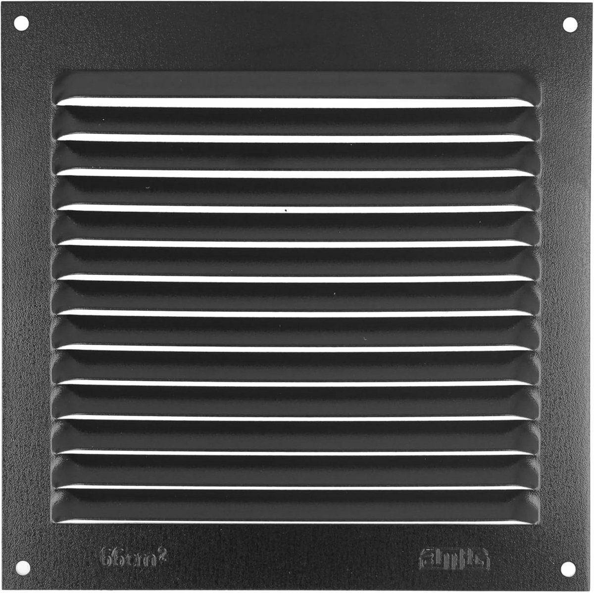 Vierkant Ventilatierooster in Sterk Aluminium - Universele Luchtuitlaat voor Plafond en Muur