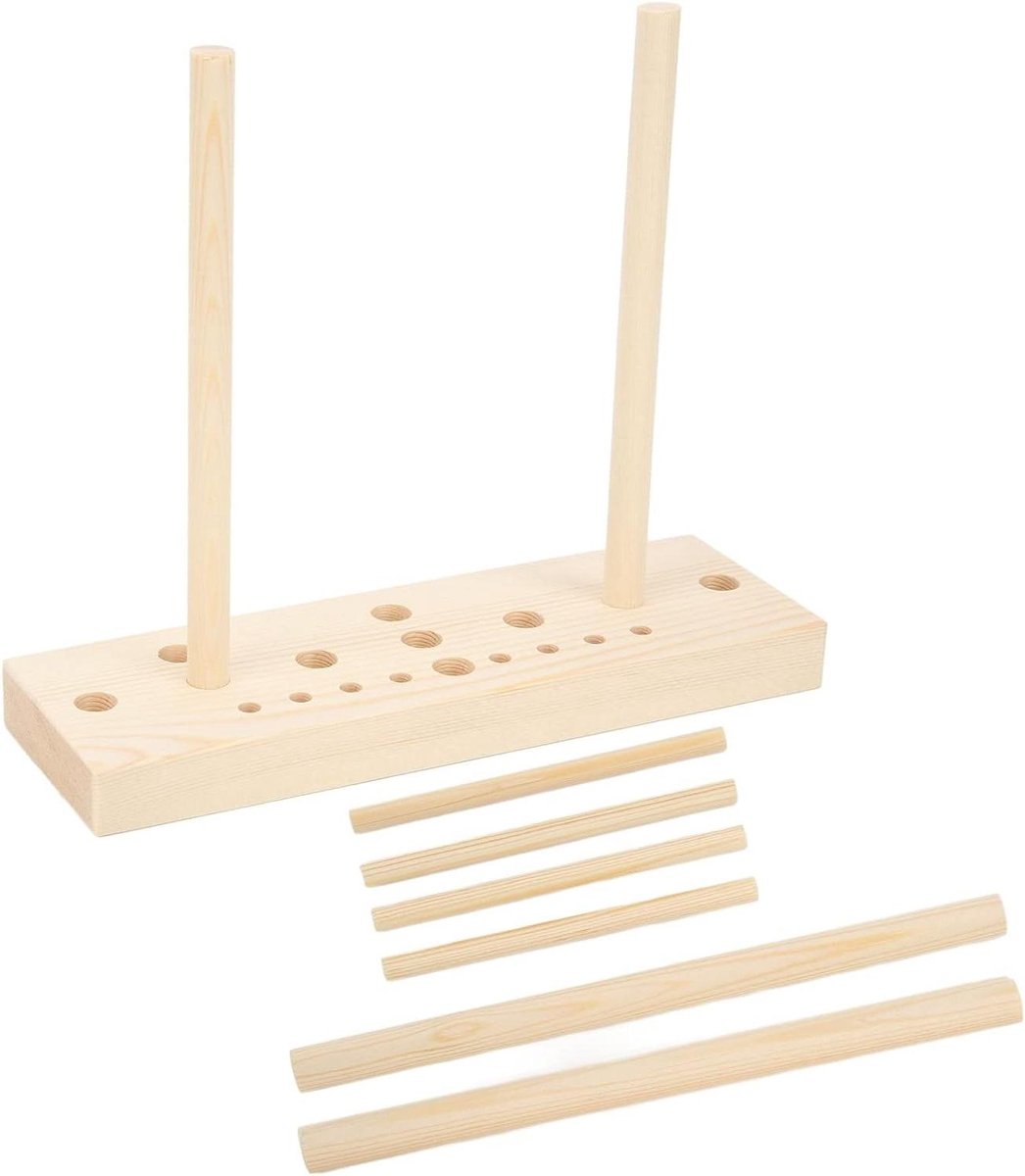 Lint Strik Maker Tool voor DIY Ambachten - Houten Tool voor Geschenk- en Haarstrikken