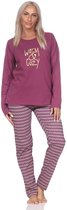 Normann dames pyjama met lange mouwen in een prachtige etnische look