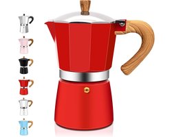 Moka Express Koffiezetapparaat voor Espresso op Fornuis - Klassieke Italiaanse Stijl