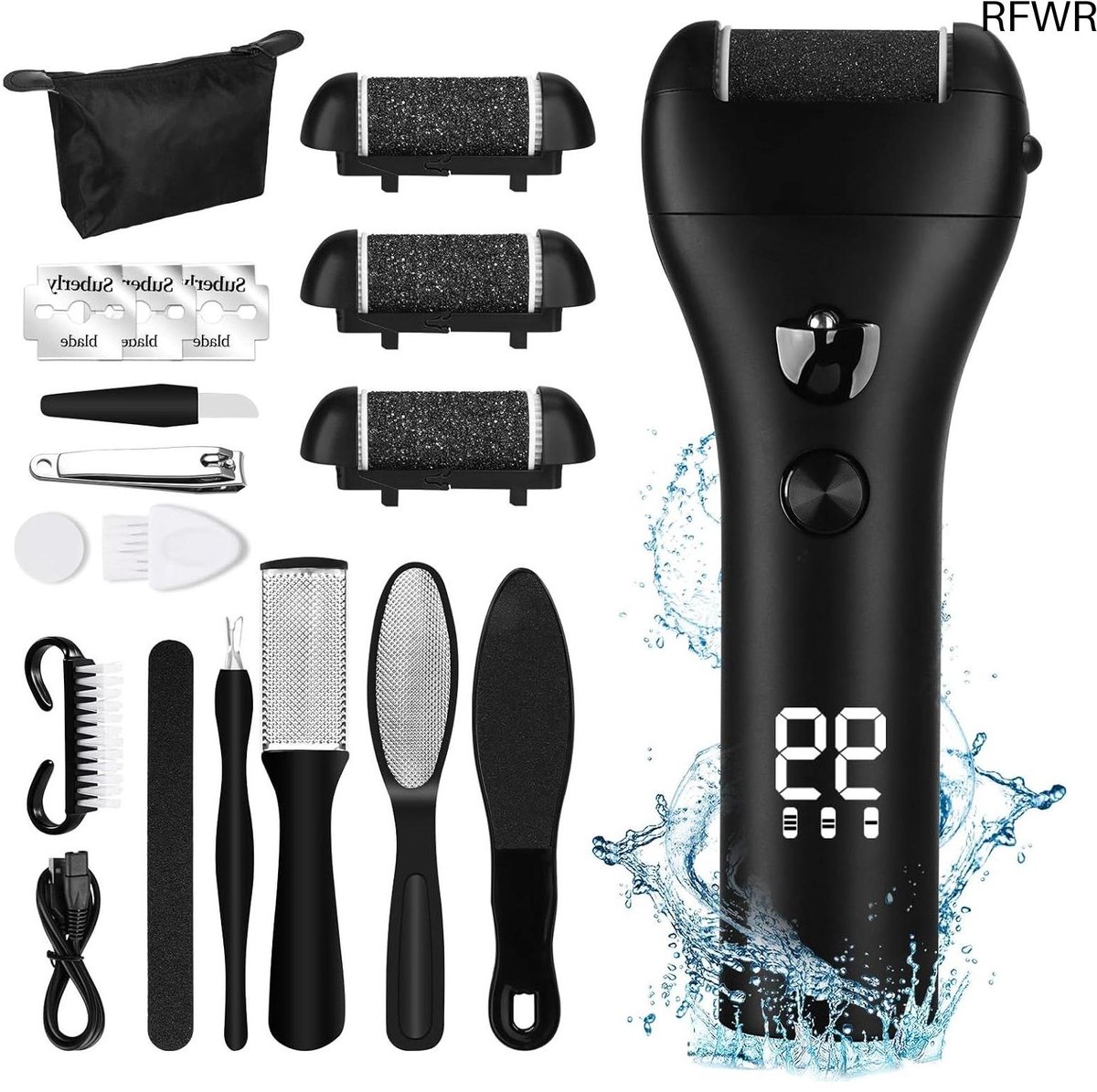 Elektrische Eeltverwijderaar - Pedicureset Electrisch - Voetvijl Waterproof