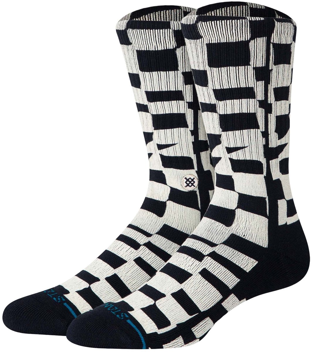 STANCE Sokken Wave Check Crew Set van 1