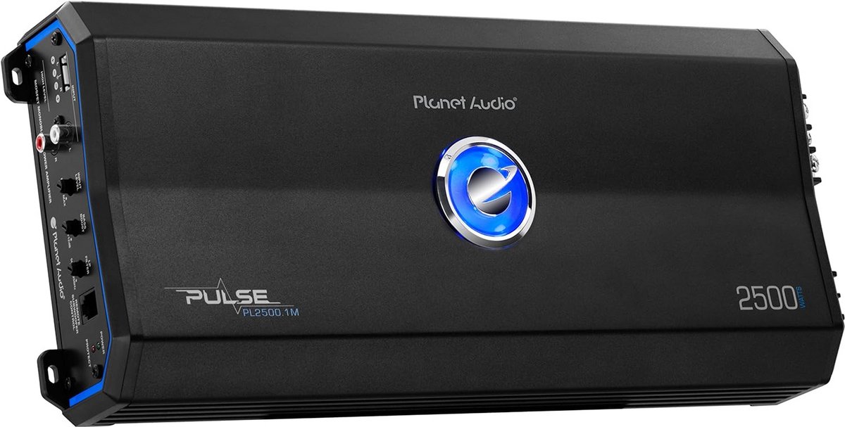 Krachtige Monoblock Versterker Klasse A/B 2500 Watt voor Subwoofer