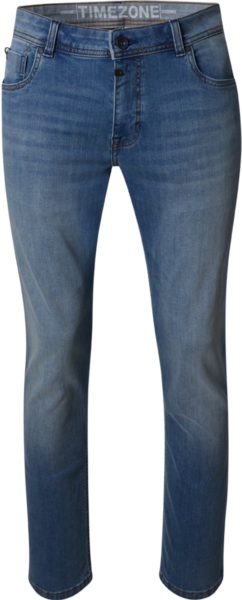 TIMEZONE Heren Jeans Broeken slim Fit Blauw 34W / 36L Volwassenen