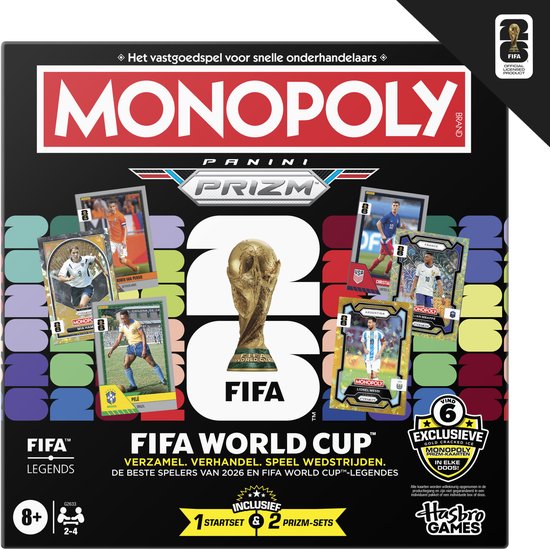 Monopoly Panini Prizm FIFA World Cup - Bordspel
