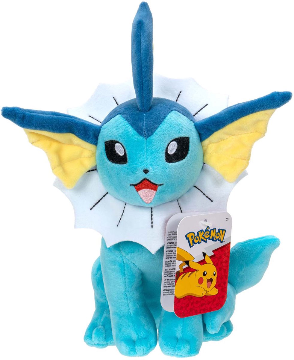 Pokémon Knuffel Pluche Vaporeon - 20cm