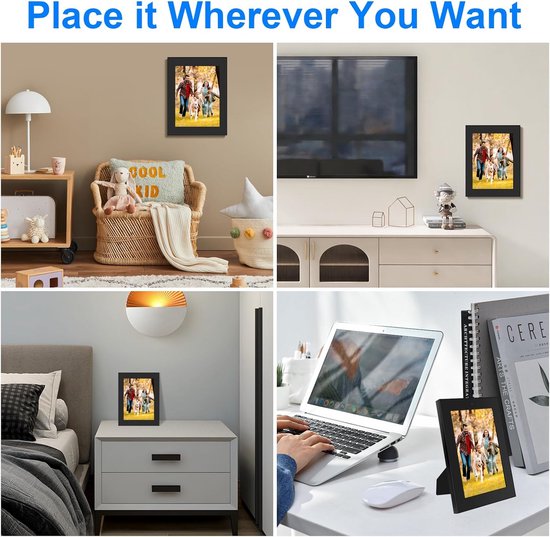 Spy Camera, Mini Hidden Camera Photo Frame, HD 1080P Micro Indoor Security Camera with Motion Detection Video Recorder — afbeelding 3