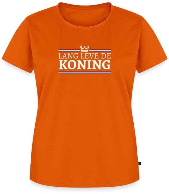 Lang Leve De Koning | Koningsdag Premium T Shirt Dames