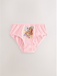 Roze slip met afbeeldingen van Chase, Skye en Everest van Paw Patrol met sterren.