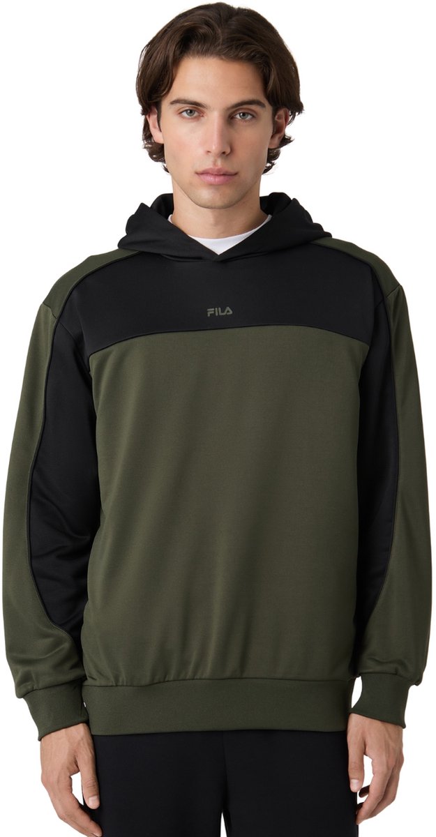 Fila Rivoli Sporttrui Heren Olijfgroen Zwart
