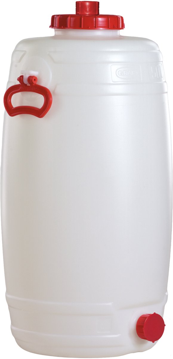 GRAF universeel vat 50 L rond van voedselveilig PE