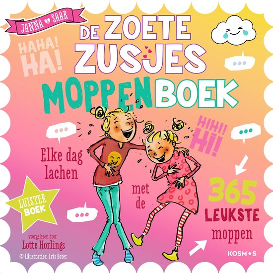 De Zoete Zusjes moppenboek - cover