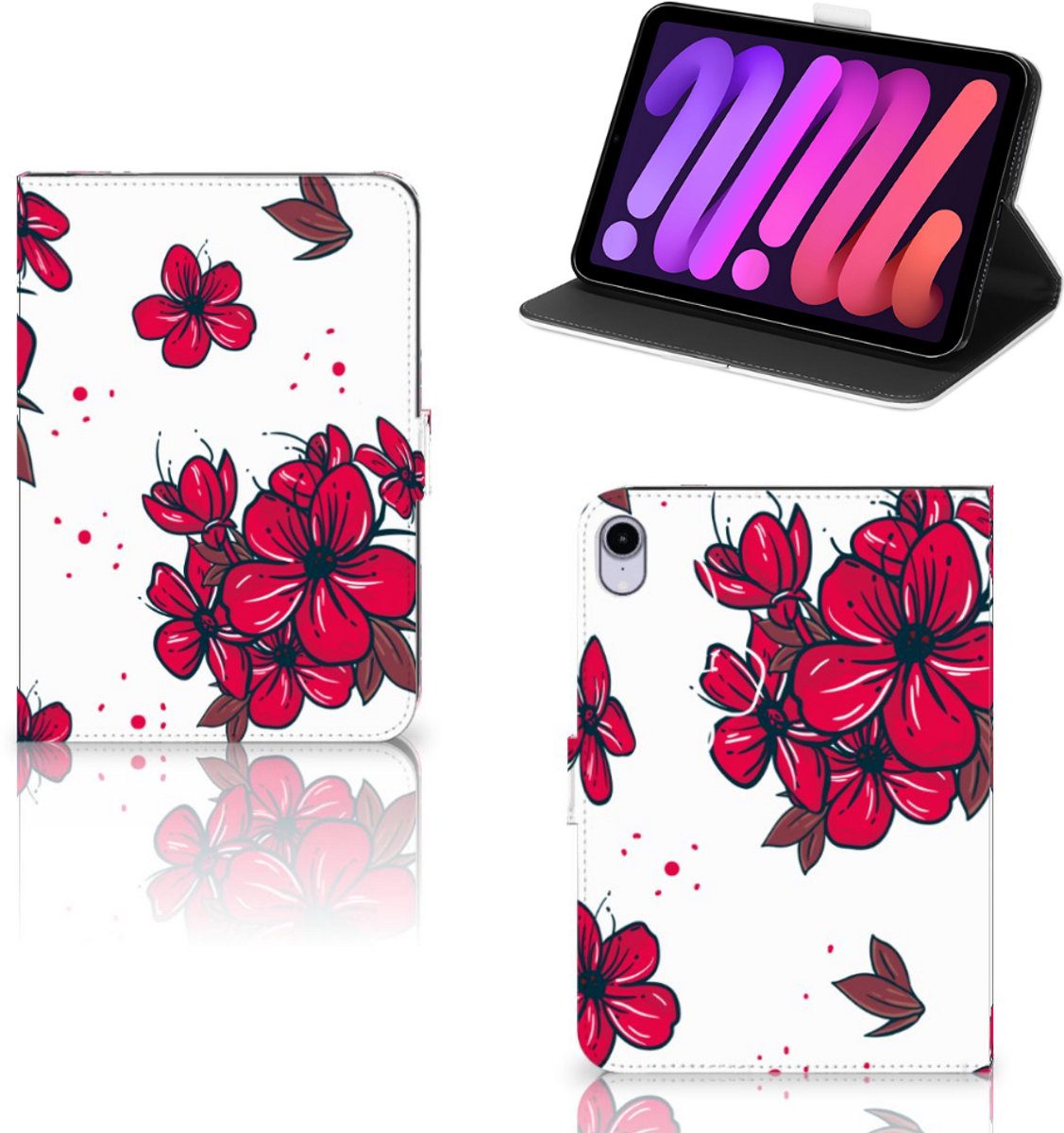iPad Mini 6 (2021) Tablet Cover Blossom Red