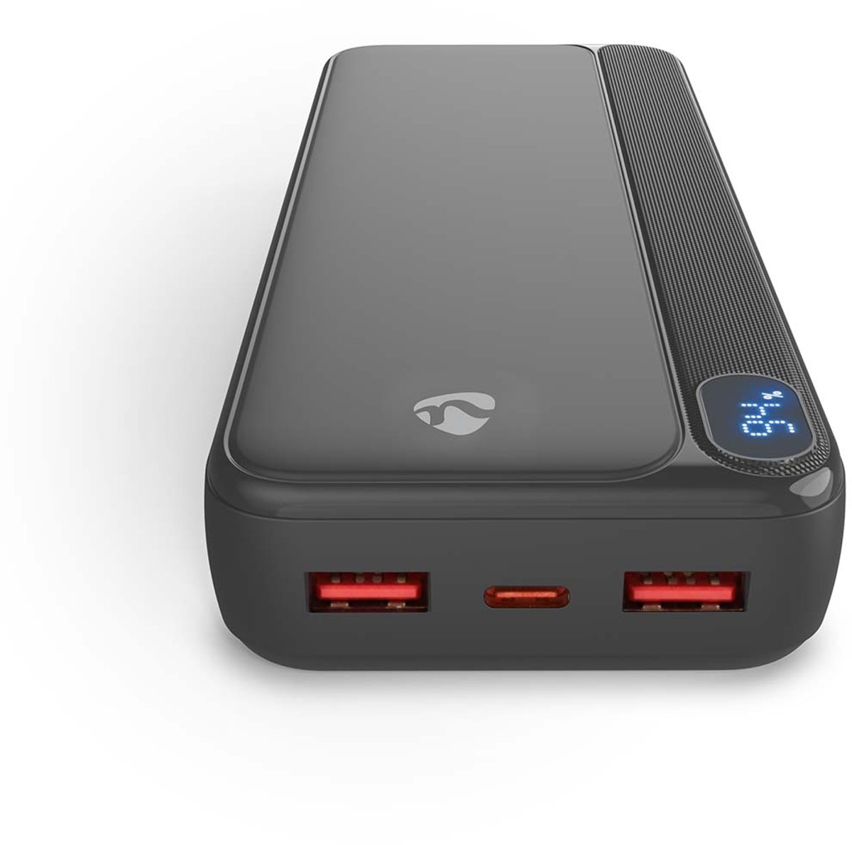 Nedis Powerbank - 20000 mAh - 20 W Snellader - USB-C / USB-A - iPhone - Noodpakket