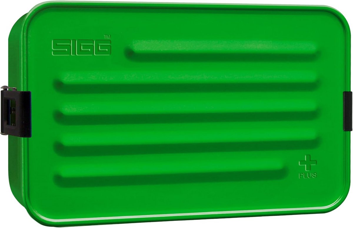 Lichte Aluminium Lunchbox met Inzet en Scheidingswand - Ideaal voor School en Werk