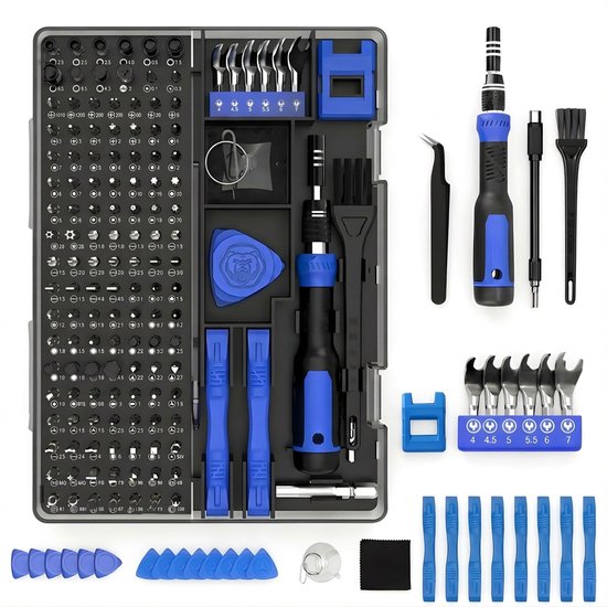 Brute Strength 161 delige Precisie Schroevendraaierset Magnetisch
