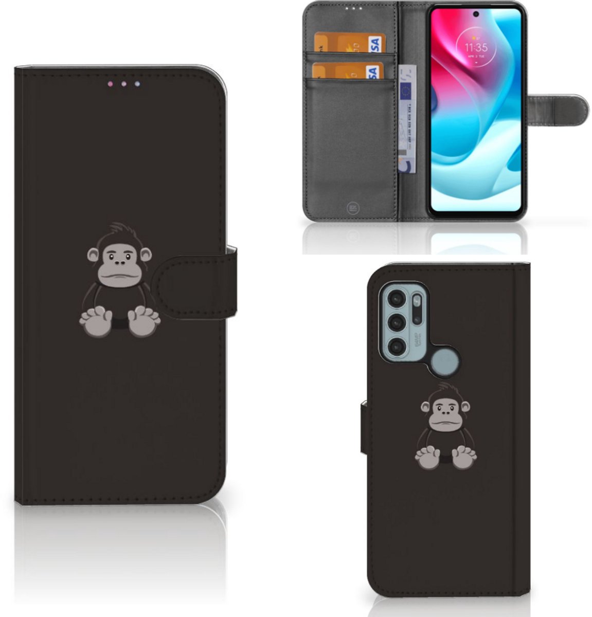 Motorola Moto G60s Leuk Hoesje Gorilla