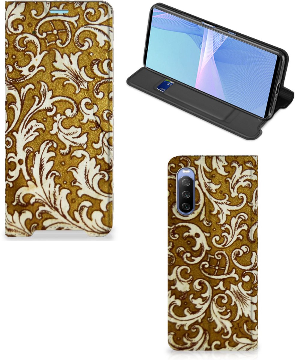 Telefoon Hoesje Sony Xperia 10 III Barok Goud